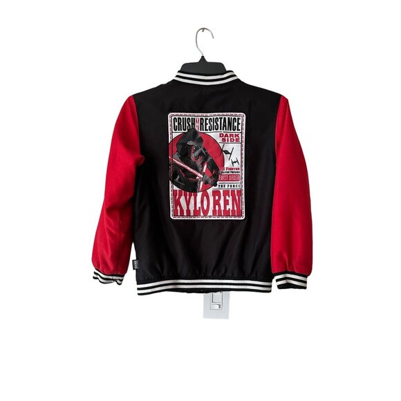 Star Wars Kylo Ren Kids Jacket 9/10 Disney Store Black & Red Sith Lord Kylo Ren